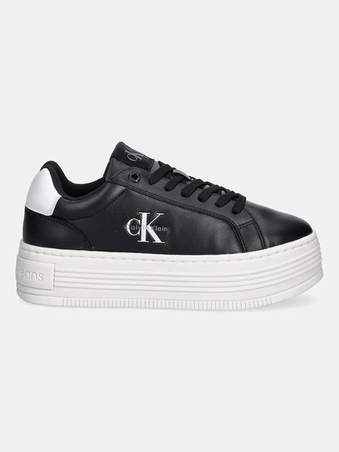 Calvin Klein Jeans sneakersy BOLD FLATF LOW LACE LTH - zdjęcie produktu nr 1