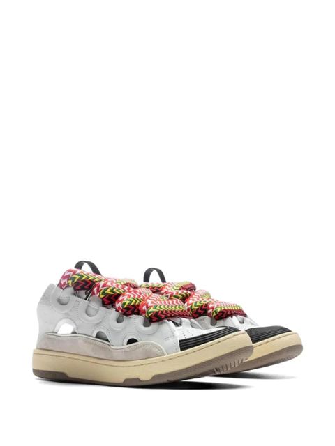 Lanvin leather slip-on sneakers - White - zdjęcie produktu nr 2