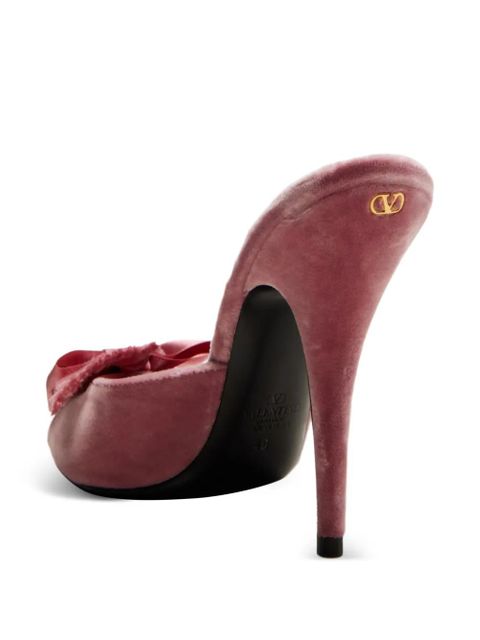 Valentino Garavani Marie A bow-detail sandals - Pink