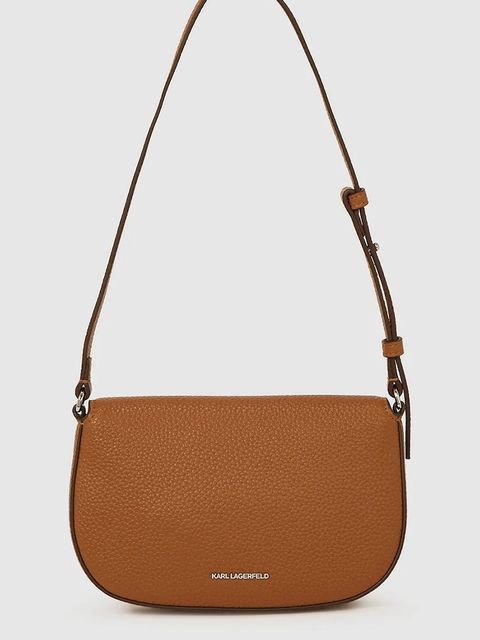 Karl Lagerfeld torebka IKON kolor brązowy A4W32001 - zdjęcie produktu nr 2