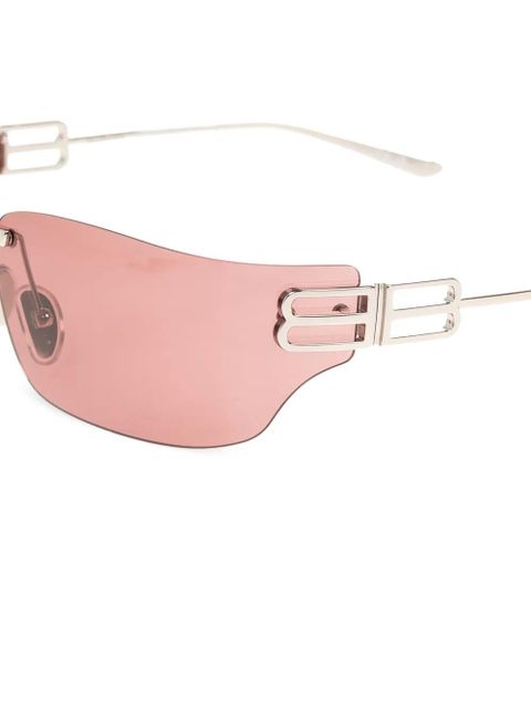 Balenciaga rimeless square sunglasses - Silver - zdjęcie produktu nr 2