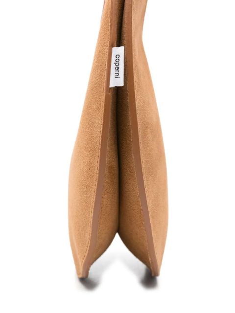 Coperni small suede shoulder bag - Brown