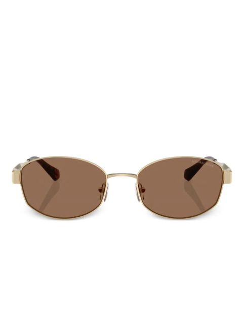 Michael Kors oval-frame sunglasses - Gold - zdjęcie produktu nr 1