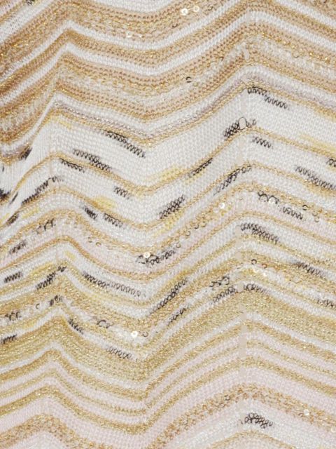 Missoni zigzag tank top - Neutrals - zdjęcie produktu nr 2