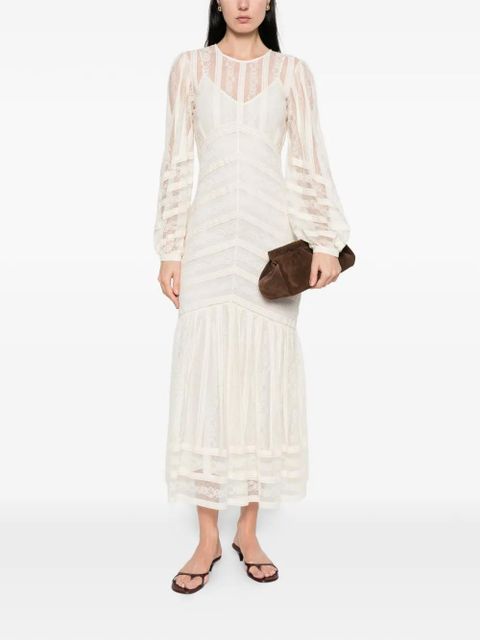TWINSET long-sleeve maxi dress - Neutrals - zdjęcie produktu nr 2