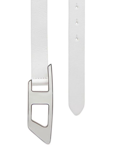Diesel B-Dlogo II leather belt - White - zdjęcie produktu nr 2