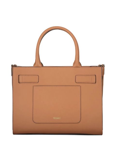 Versace Medusa-buckle leather tote bag - Brown - zdjęcie produktu nr 2