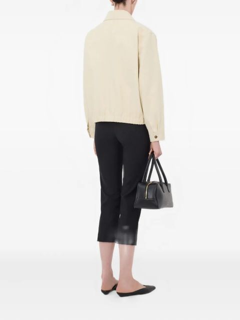 LouLou de Saison Drew elasticated waist cotton jacket - Neutrals