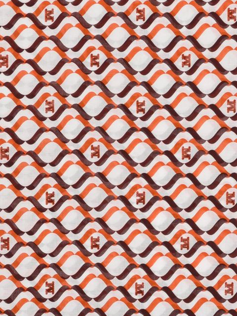 Max Mara graphic-print sarong - White - zdjęcie produktu nr 2