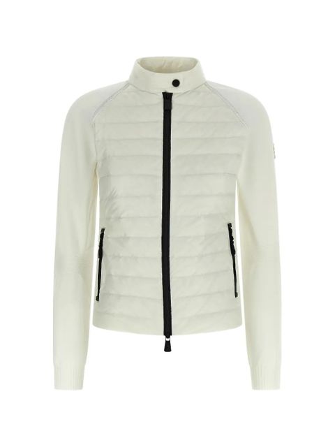 Moncler Grenoble padded-front zip-up cardigan - Neutrals - zdjęcie produktu nr 1
