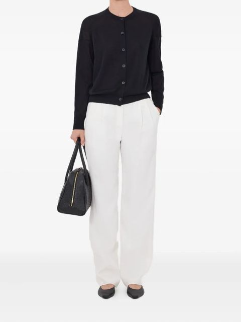 LouLou de Saison KITA buttoned drop-shoulder cardigan - Black