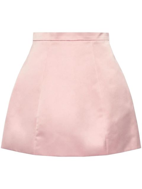 Blumarine duchess-satin mini skirt - Pink - zdjęcie produktu nr 1