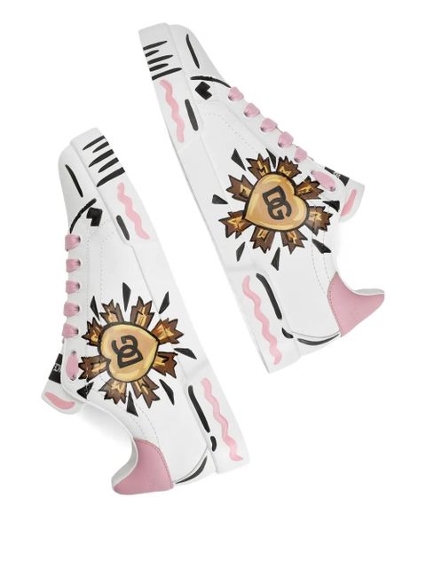 Dolce & Gabbana logo-detailing sneakers - White