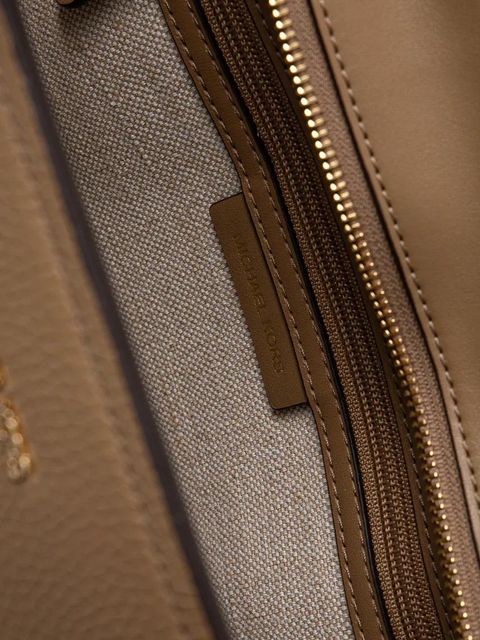 MICHAEL Michael Kors torebka skórzana kolor beżowy 30R5G9OT7L