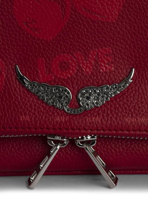 Zadig&Voltaire Rock clutch bag - Red