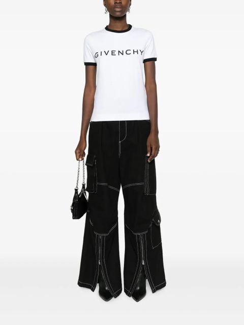 Givenchy logo-print cotton T-shirt - White - zdjęcie produktu nr 2