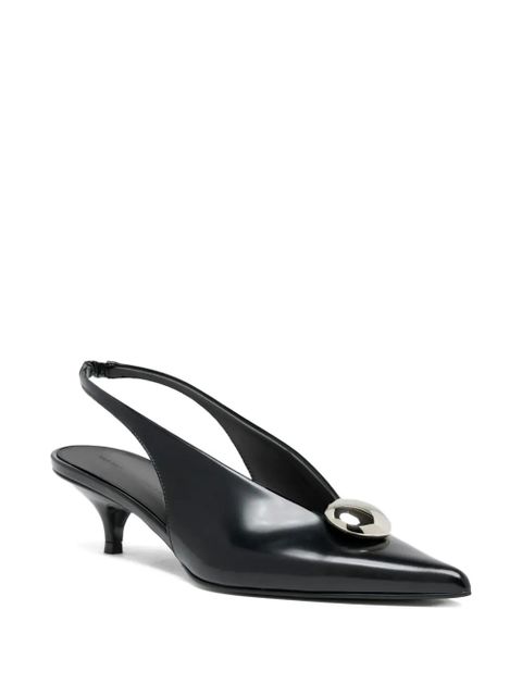 Proenza Schouler leather heeled pumps - Black - zdjęcie produktu nr 2