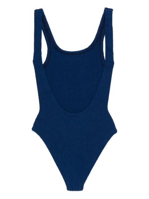 Hunza G square-neck swimsuit - Blue - zdjęcie produktu nr 2