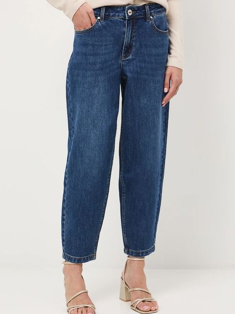 Medicine jeansy damskie kolor granatowy - zdjęcie produktu nr 2