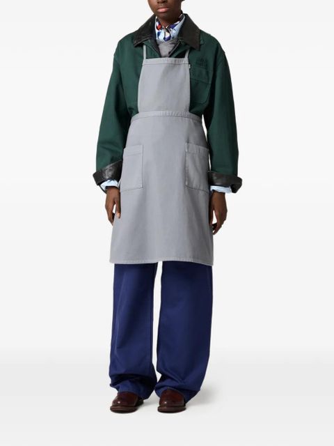 Miu Miu patch-pocket logo jacket - Green - zdjęcie produktu nr 2