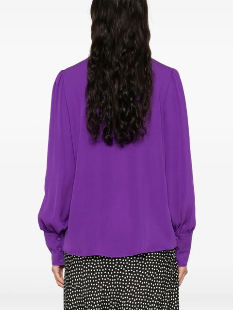 Valentino Garavani georgette shirt - Purple