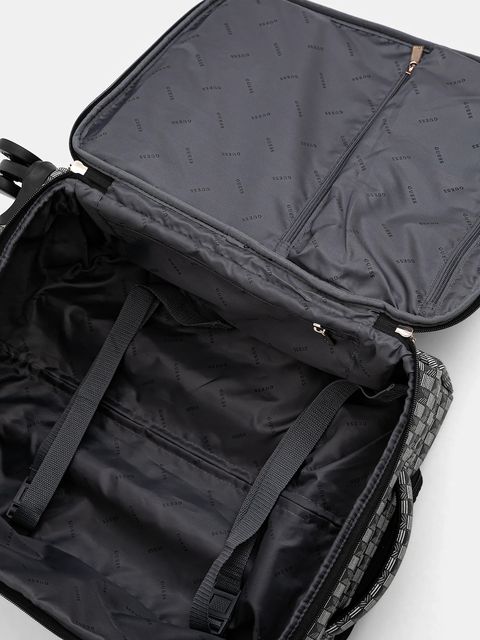 Guess walizka FOLLIE SMALL kolor czarny TWLW96 76983