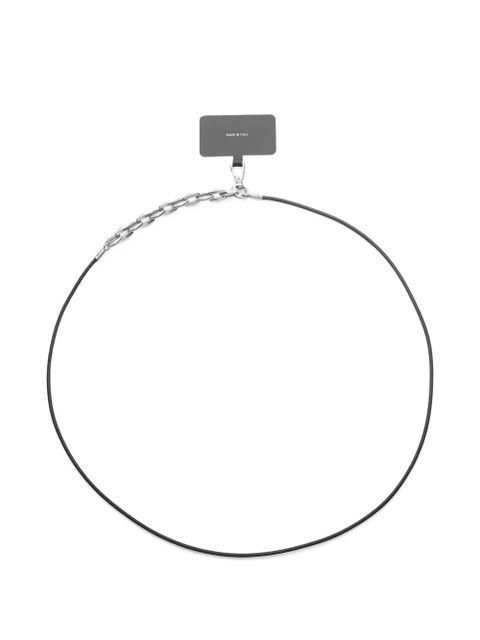 Jimmy Choo chain strap phone holder - Black - zdjęcie produktu nr 2