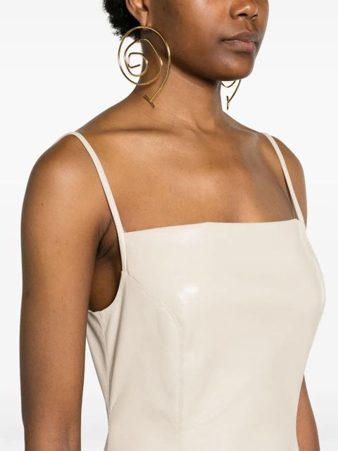Nanushka Jorie slip minidress - Neutrals