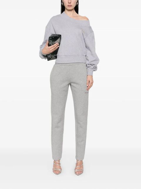 The Attico crossed-back sweatshirt - Grey - zdjęcie produktu nr 2