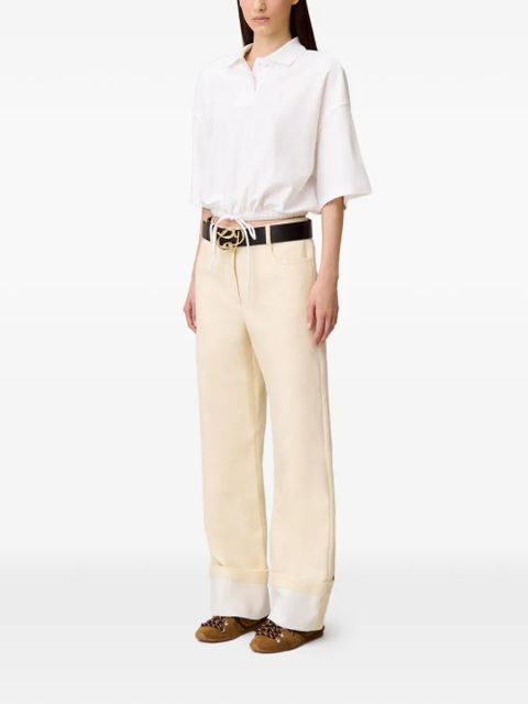 Claudie Pierlot button-fastening trousers - Neutrals