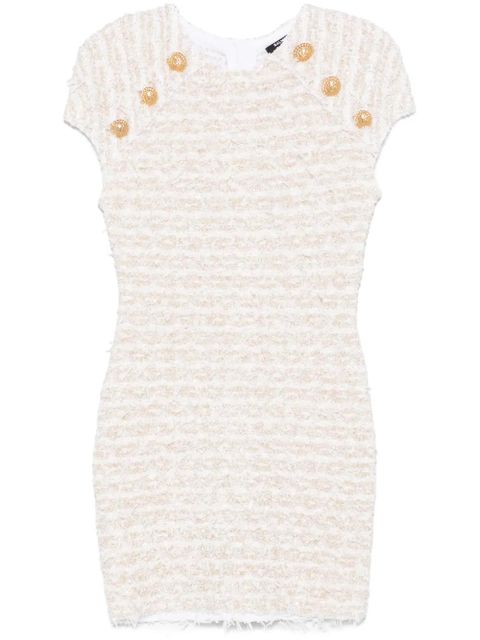 Balmain tweed mini dress - White - zdjęcie produktu nr 1