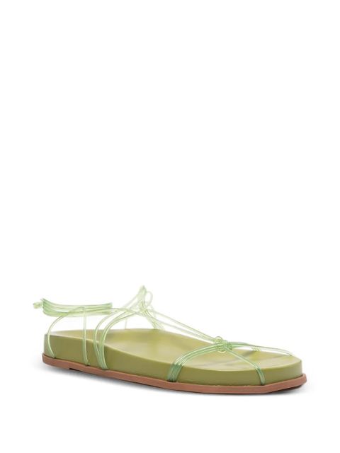 FARM Rio spaghetti jelly sandals - Green