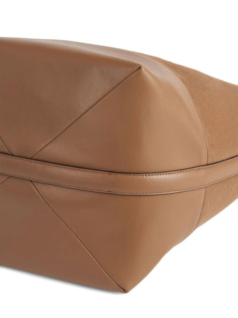 TOTEME belted doublé tote bag - Brown - zdjęcie produktu nr 2