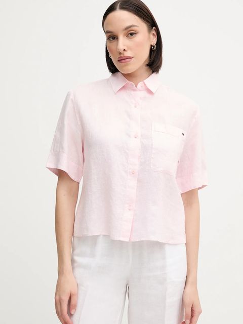 Tommy Hilfiger koszula lniana - zdjęcie produktu nr 1