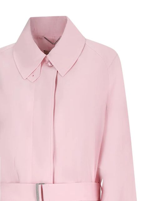 Magda Butrym belted trench coat - Pink