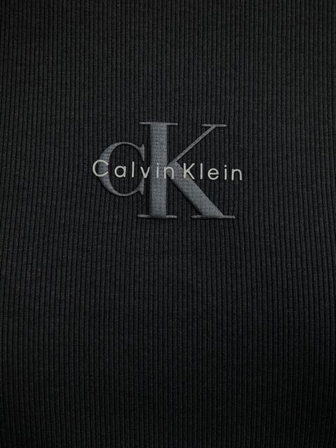 Calvin Klein Jeans longsleeve kolor czarny LV047A803G