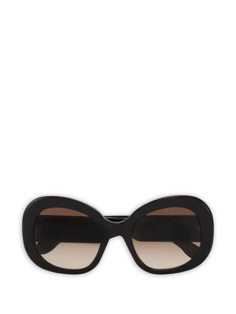 GANNI oval-frame sunglasses - Black - zdjęcie produktu nr 1