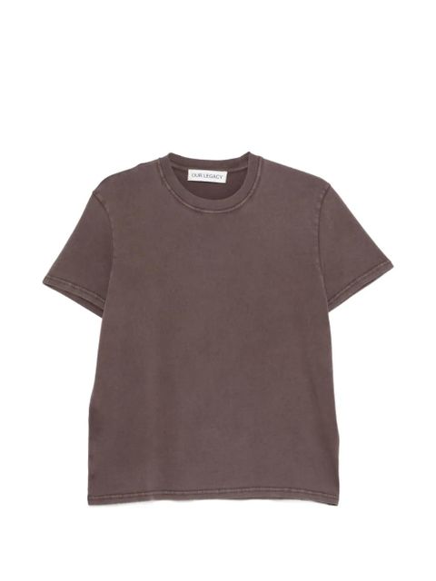 OUR LEGACY crew-neck T-shirt - Brown - zdjęcie produktu nr 1