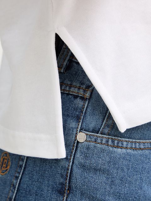 Trussardi t-shirt bawełniany