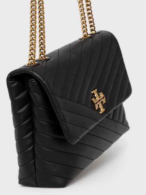 Tory Burch torebka skórzana Kira Chevron - zdjęcie produktu nr 2