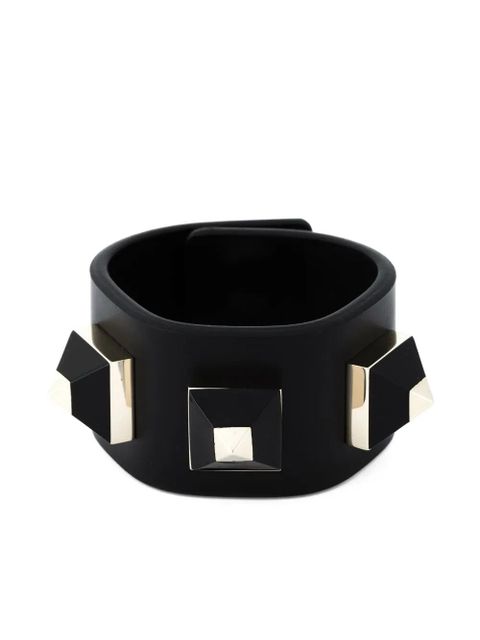 Givenchy spike-stud leather bracelet - Black - zdjęcie produktu nr 1