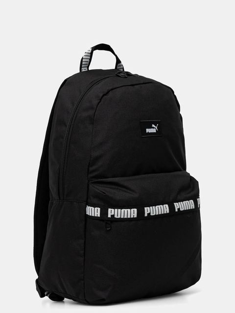 Puma plecak kolor czarny duży gładki 91170