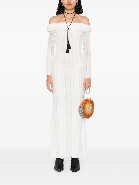 Charo Ruiz Ibiza off-shoulder dress - White - zdjęcie produktu nr 2