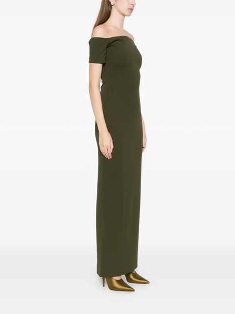 Solace London Nile maxi dress - Green