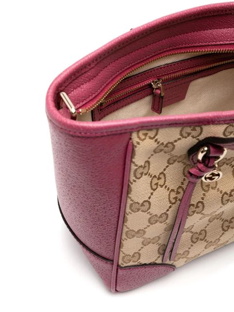 Gucci logo tote bag - Pink