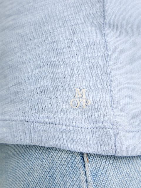 Marc O'Polo longsleeve bawełniany kolor niebieski 600226152199