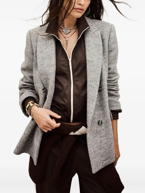 Ba&Sh Waro double-breasted jacket - Grey - zdjęcie produktu nr 2