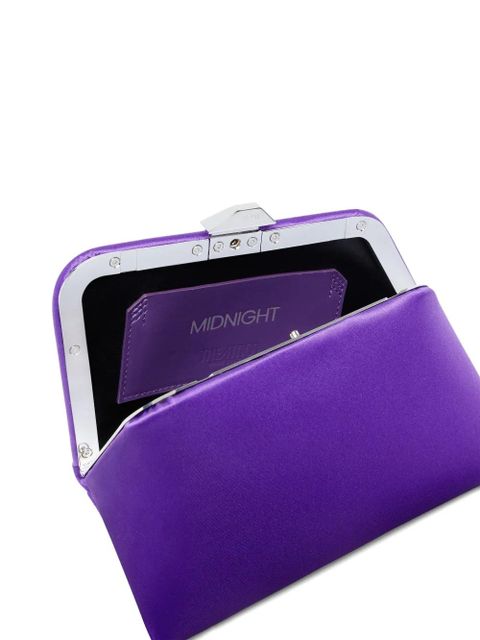 The Attico Midnight clutch bag - Purple