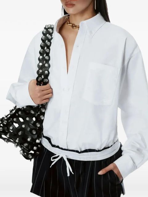 Alexander Wang oversized boyfriend shirt - White