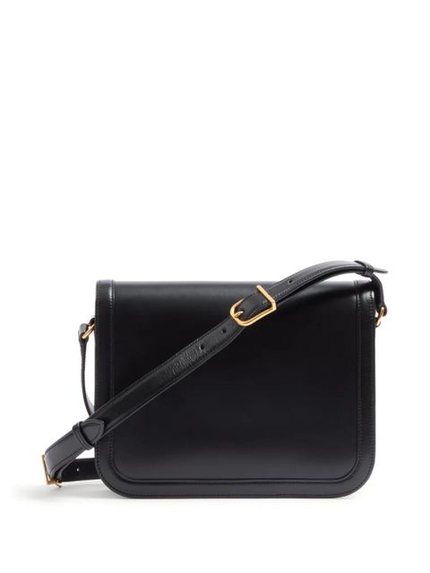 Valentino Garavani 9to5 leather shoulder bag - Black